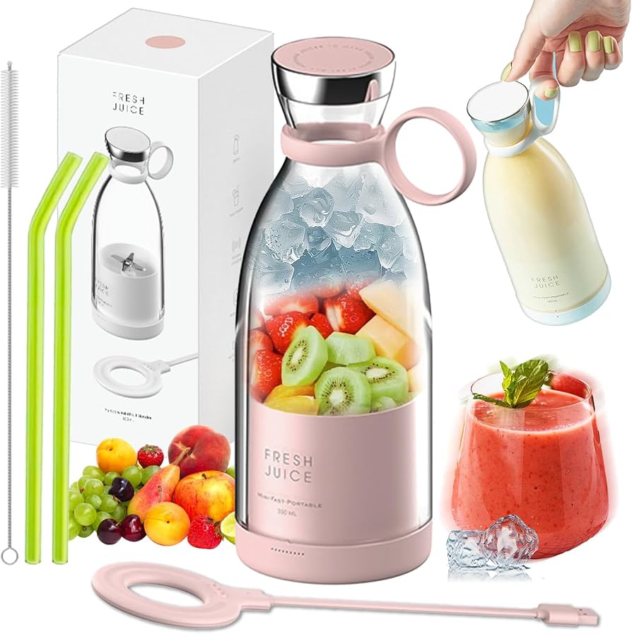 Portable Rechargeable Blender – 350ml