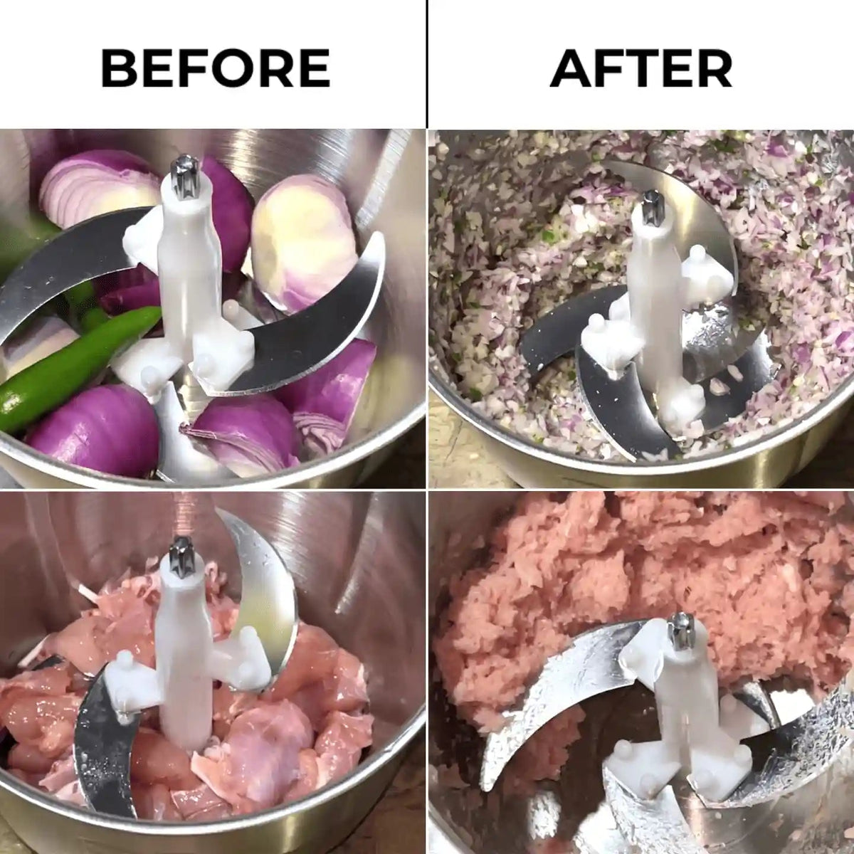 3L Heavy Duty Electric Chopper | Chop In Sec
